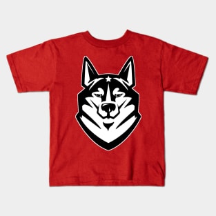Star dog head Kids T-Shirt
